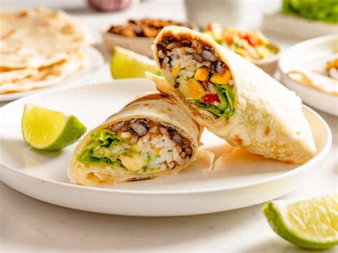 Burrito Vegetariano Mexicano