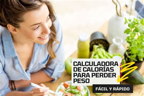 Cálculo de calorías para perder peso