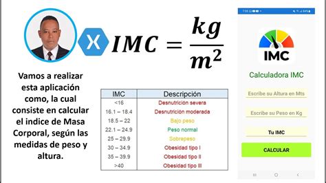 Calculo del IMC