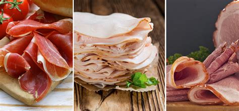 Calorías en diferentes tipos de jamón