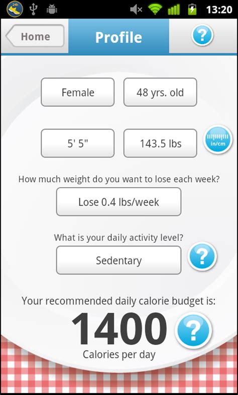 Calorific App