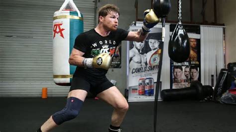 Canelo Álvarez entrenamiento