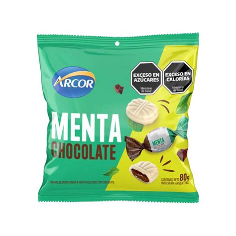 Caramelos Arcor Menta Chocolate