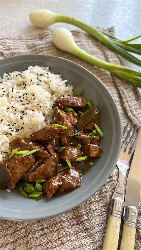 Carne Mongoliana Vegana