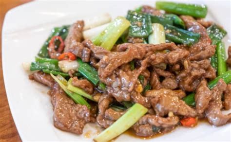 Carne Mongoliana en Wok