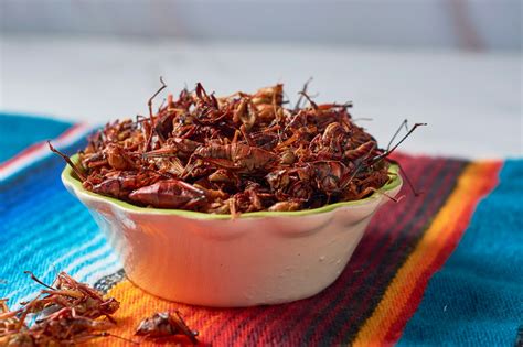 Chapulines en Oaxaca, México