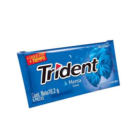 Chicle Trident Sin Azúcar