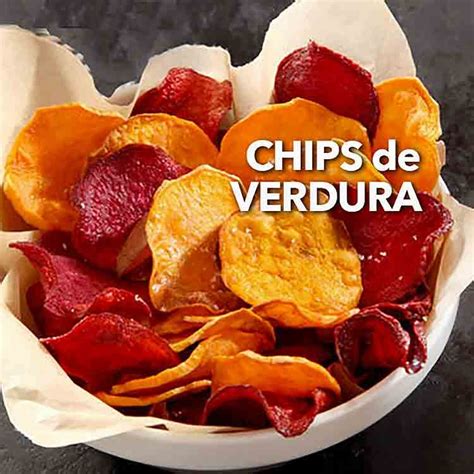 Chips de Verduras en Airfryer
