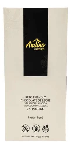Chocolate Keto Andino Leche Cappuccino