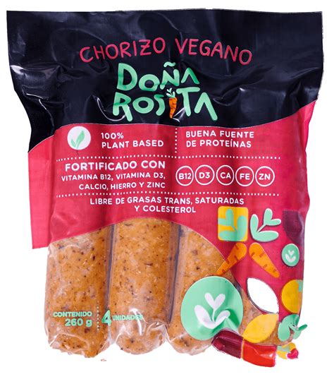 Chorizo Vegano Doña Rosita