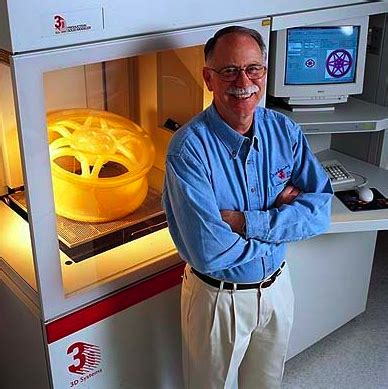 Chuck Hull, inventor de la impresora 3D