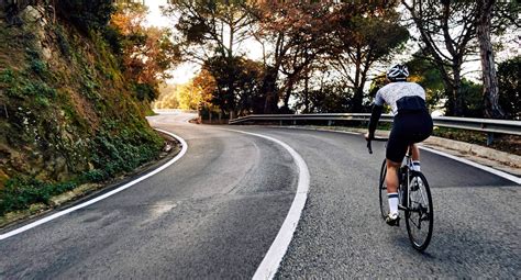 Ciclista en ruta
