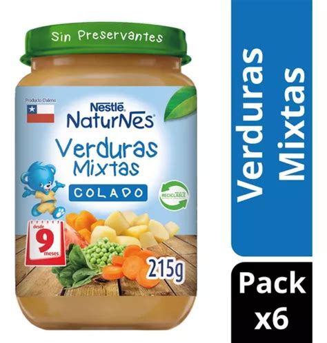 Colado Nestlé Naturnes Verduras Mixtas
