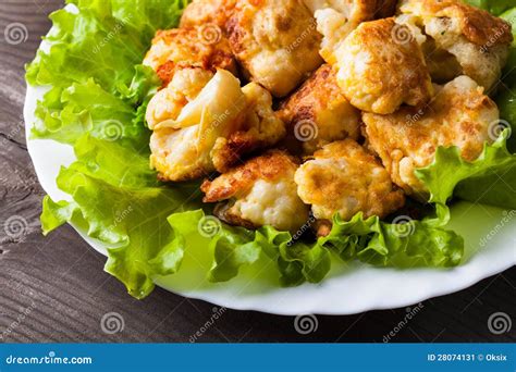 Coliflor frita
