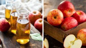 Comparación Manzana vs. Jugo