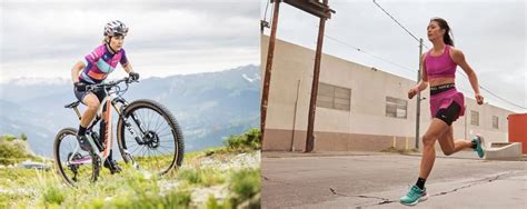 Comparación de correr y andar en bicicleta