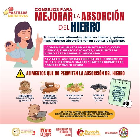 Consejos para Mejorar la Absorción de Hierro