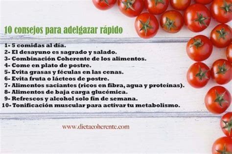 Consejos para adelgazar