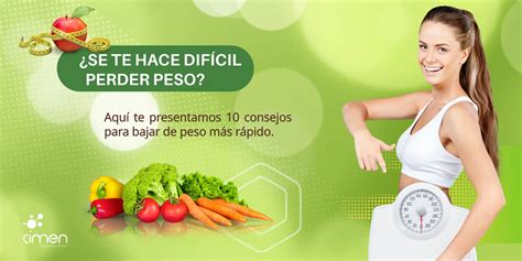 Consejos para bajar de peso