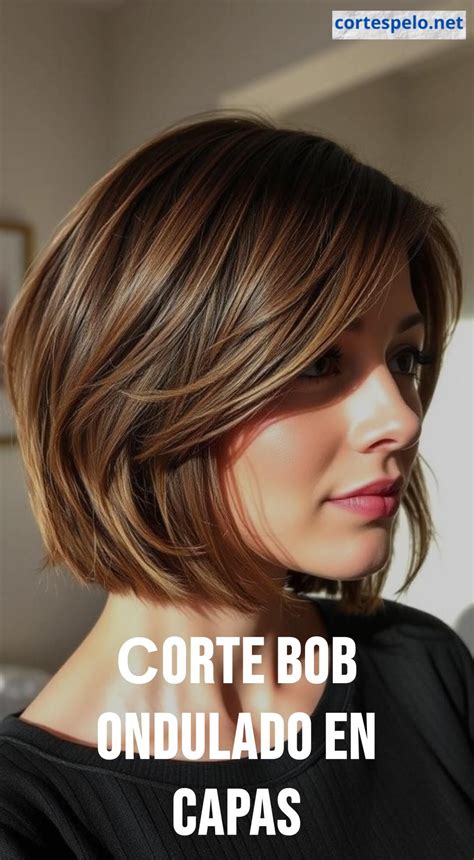 Corte de cabello bob para adelgazar el rostro