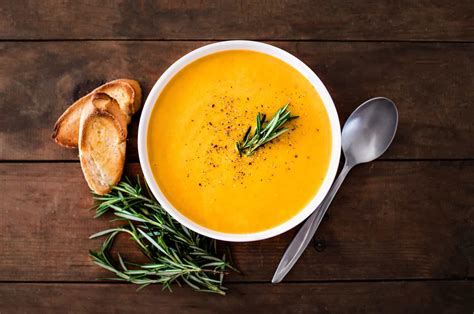 Crema de Zapallo con Acompañamientos