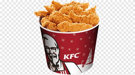 Cubo de pollo frito de KFC