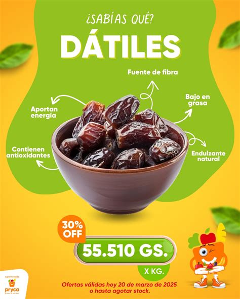 Dátiles: Energía Natural