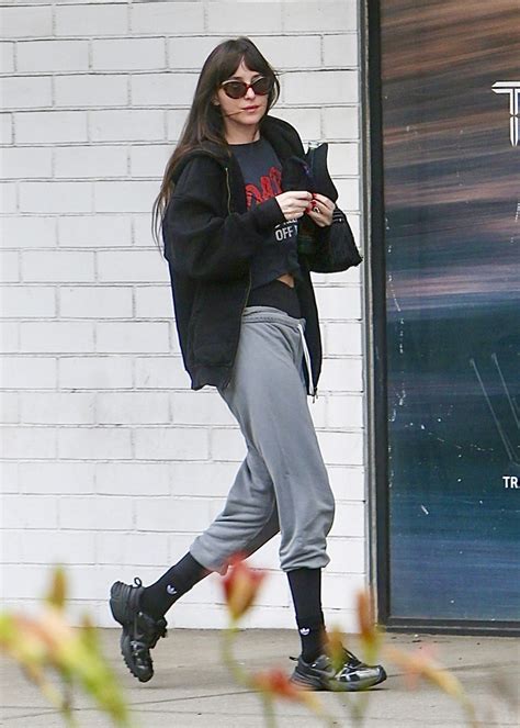 Dakota Johnson en el gimnasio