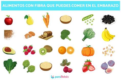 Dieta rica en fibra durante el embarazo