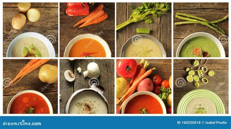 Diferentes tipos de sopa