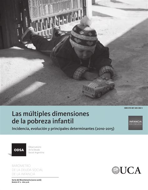 Dimensiones de la pobreza infantil