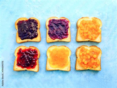 Distintos tipos de tostadas