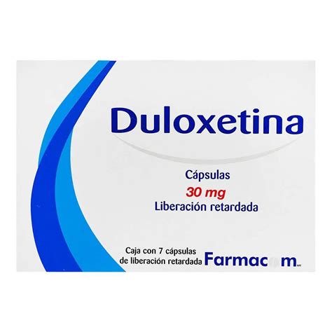 Duloxetina usos