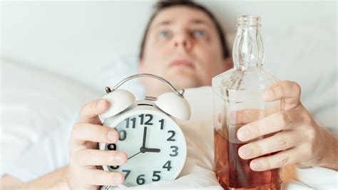 Efectos del alcohol en el sueño
