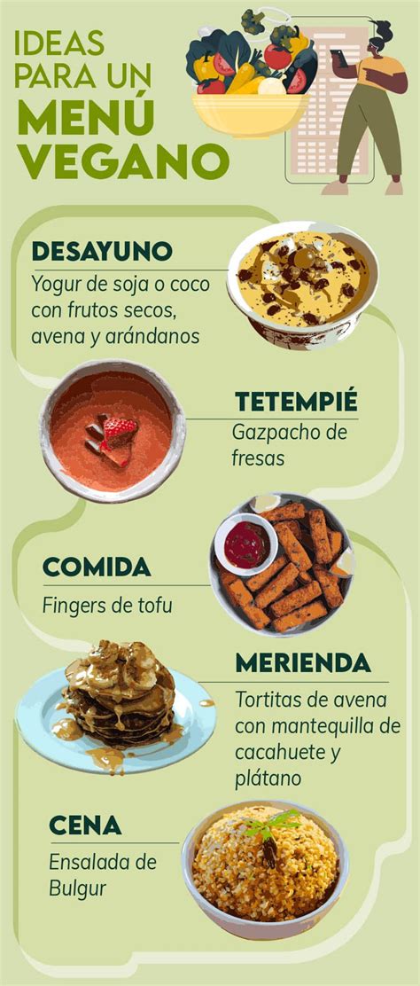 Ejemplo de Comida Vegana