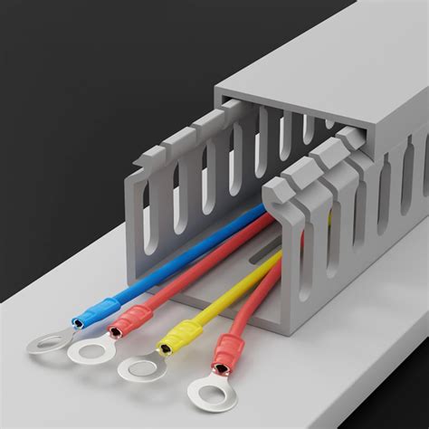 Ejemplo de gestión de cables con alargadores