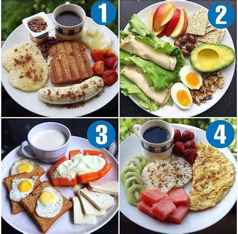 Ejemplos de desayuno saludable
