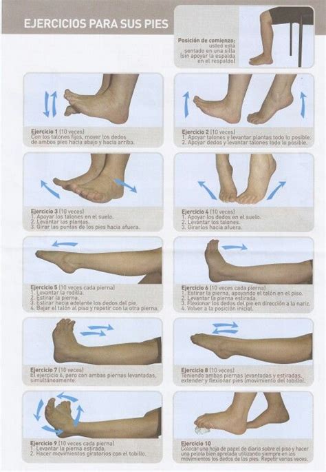 Ejercicios para los pies