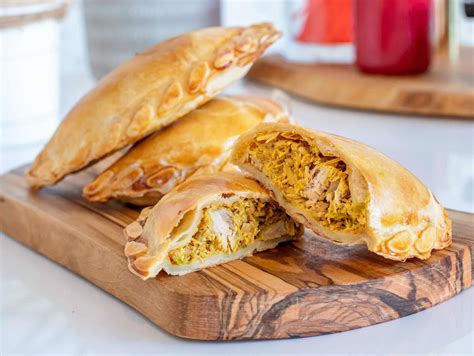 Empanadas de Pollo y Champiñones