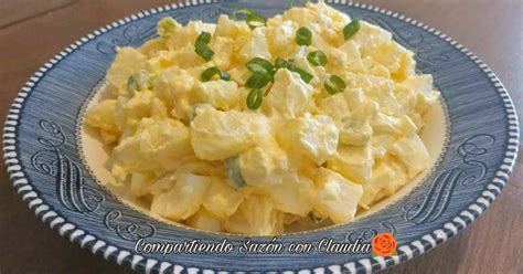Ensalada de papa con mayonesa