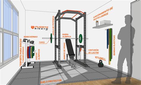 Equipamiento para gimnasio en casa
