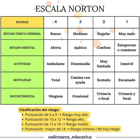 Escala de Norton Modificada