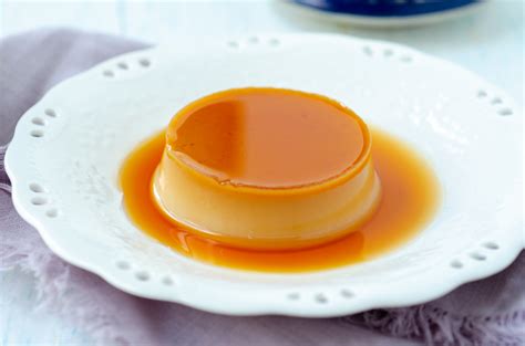 Flan Vegano con Salsa de Caramelo