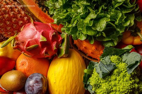 Frutas y vegetales para una dieta saludable