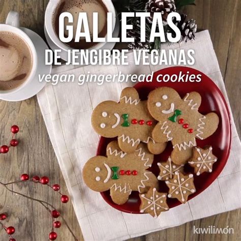 Galletas de Jengibre Veganas
