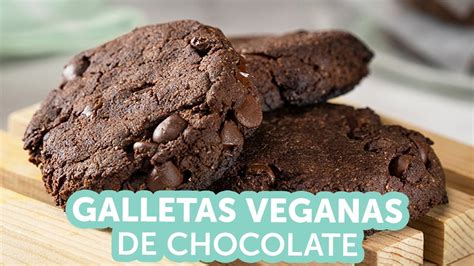 Galletas veganas de chocolate