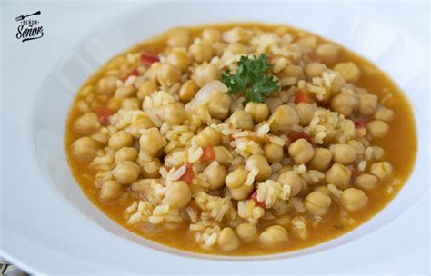 Garbanzos con arroz
