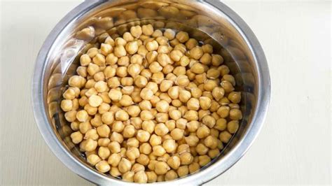 Garbanzos en remojo