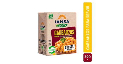 Garbanzos listos para comer de Iansa Agro