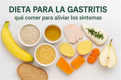 Gastritis y alimentación
